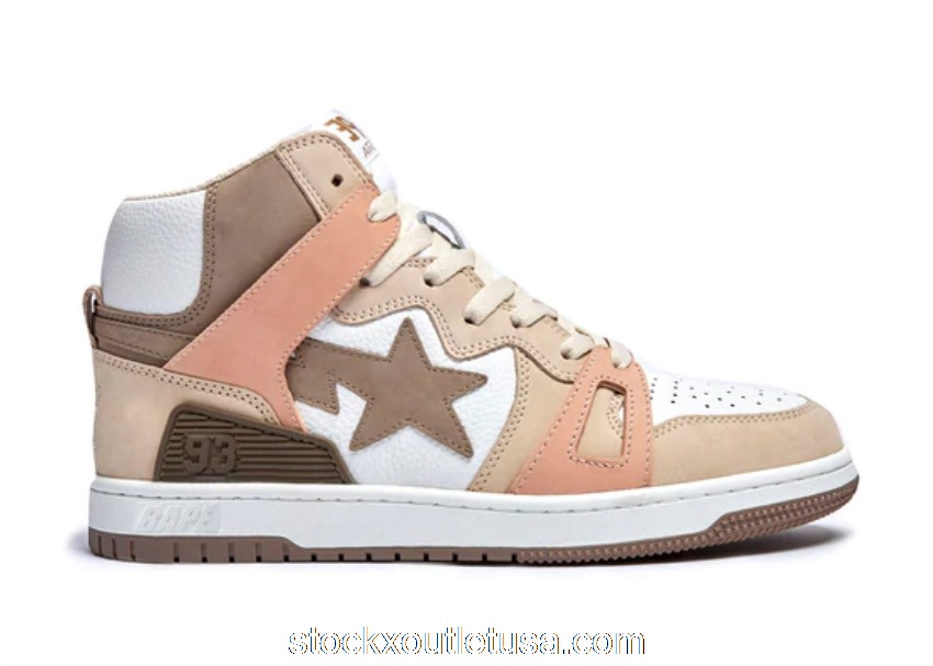 Outlet A Bathing Ape Bape Sta 93 Hi Brown 1I20-191-011 BRN