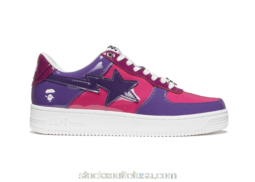 Outlet A Bathing Ape Bape Sta Low Color Camo Combo Purple 001FWH201046_PUR