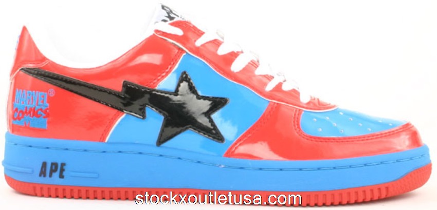 Outlet A Bathing Ape Bape Sta Low Marvel Comics Spider Man