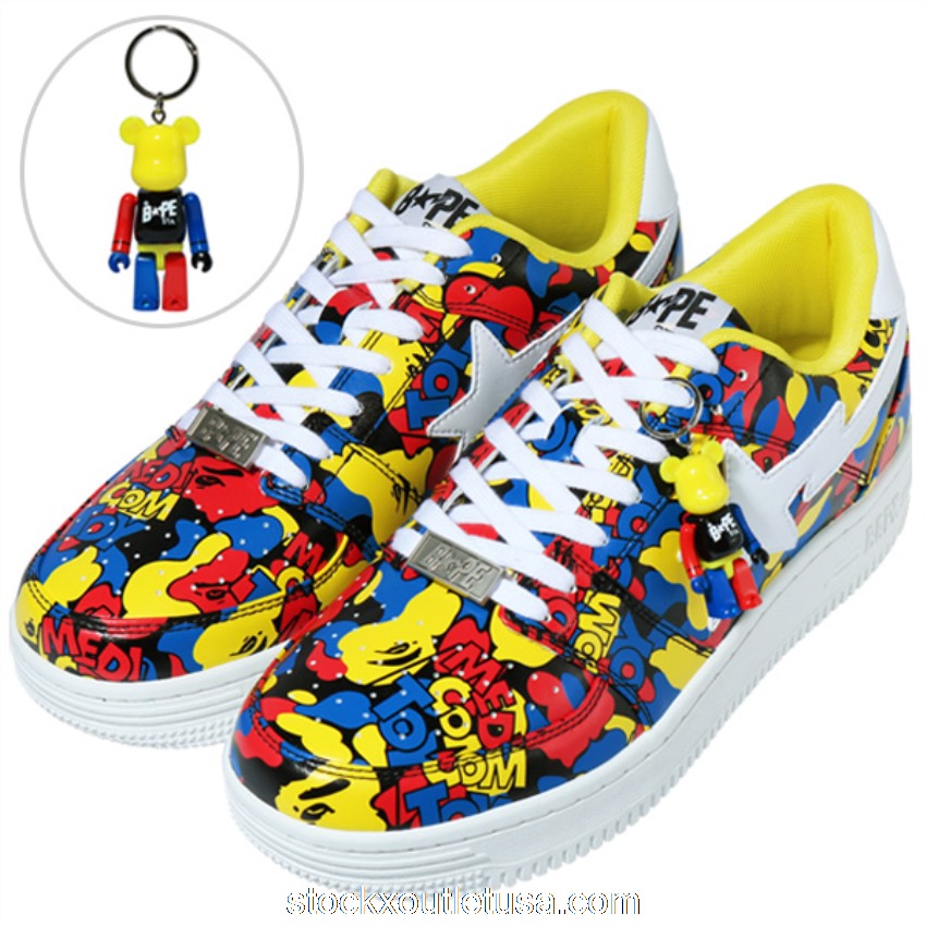 Outlet A Bathing Ape Bape Sta Low Medicom Toy All-Over Camo
