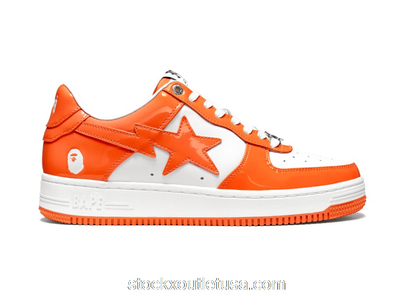 Outlet A Bathing Ape Bape Sta Low Orange 001FWH701001_ORG_A