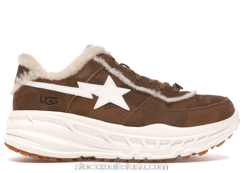 Outlet A Bathing Ape Bape Sta Low UGG 1F23-191-908/1105400 M CHE
