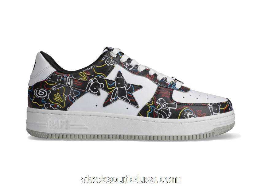 Outlet A Bathing Ape Bape Sta Medicom Toy Bearbrick Camo Black