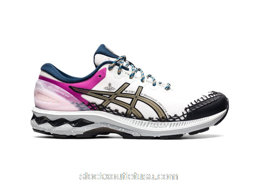 Outlet ASICS Gel-Kayano 27 Vivienne Westwood White