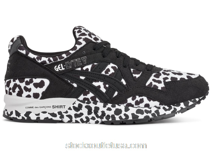 Outlet ASICS Gel-Lyte V Comme des Garcons Shirt Leopard Black