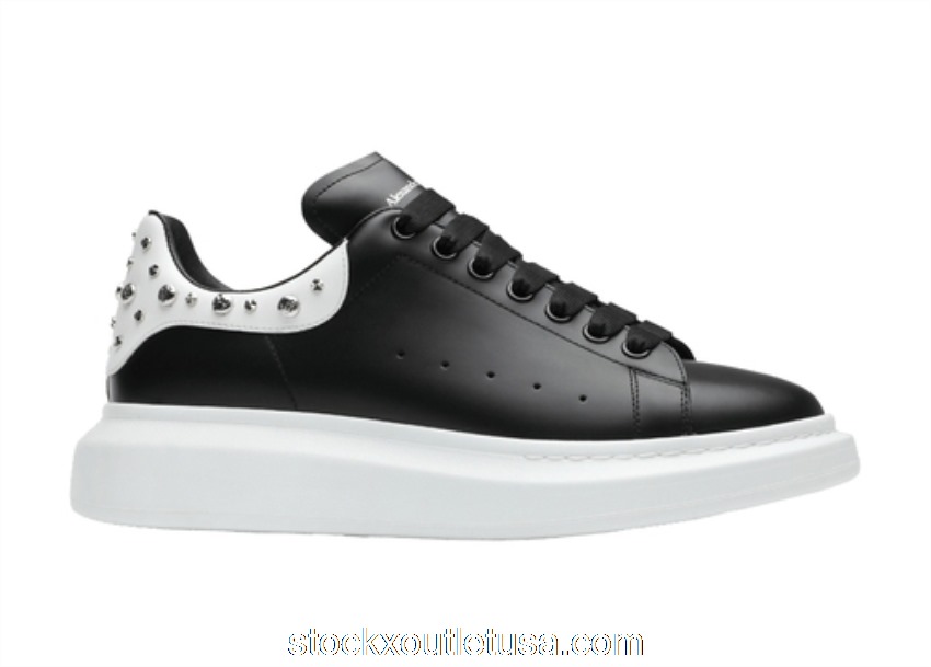 Outlet Alexander McQueen Oversized Black Studd 553776WHGP51070