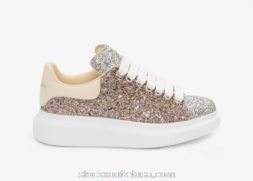 Outlet Alexander McQueen Oversized Candy Glitter (W) 558944W4EY93727