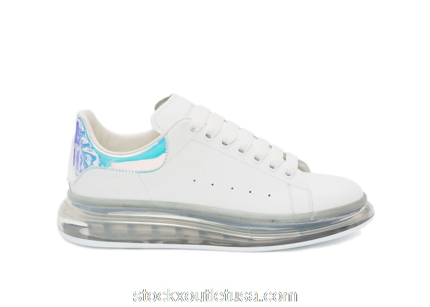 Outlet Alexander McQueen Oversized Clear Sole Multicolor (W) 611699WHXM89035