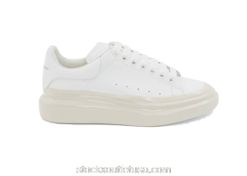Outlet Alexander McQueen Oversized Off White Sole 645864WHZ4M9250