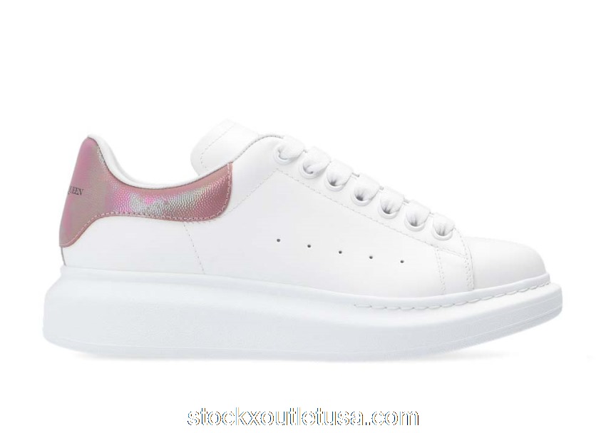 Outlet Alexander McQueen Oversized Pearlized Pink (W) 553770WHYBZ9053