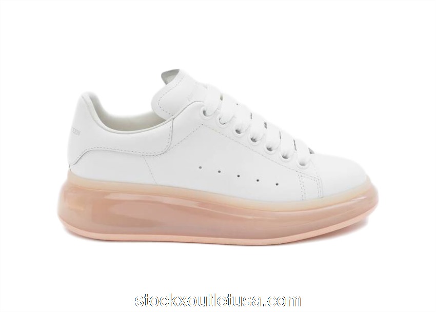 Outlet Alexander McQueen Oversized Rose Gold Transparent (W) 611698WHYBY9053