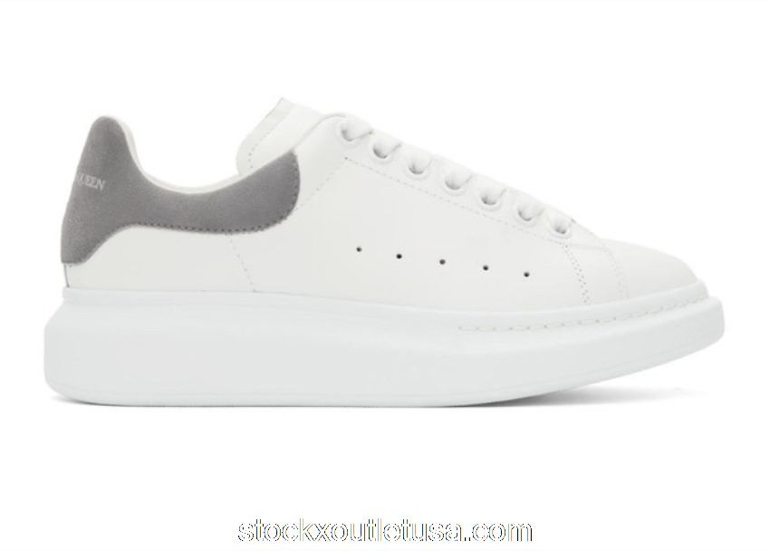 Outlet Alexander McQueen Oversized White Iron 553680WHGP79426