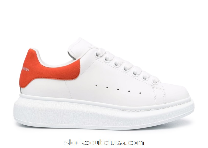 Outlet Alexander McQueen Oversized White Orange (W) 553770WHGP79411