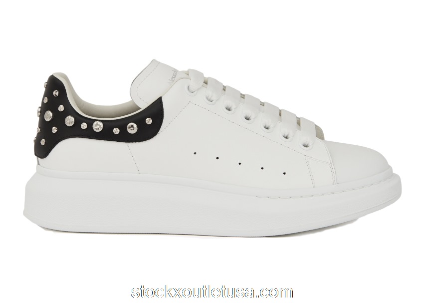 Outlet Alexander McQueen Oversized White Studd 553776WHGP59061