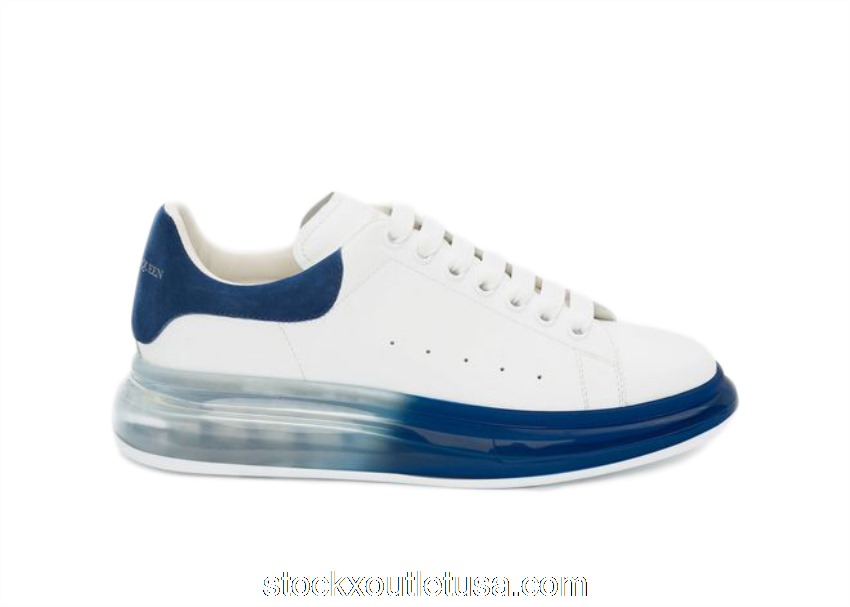 Outlet Alexander McQueen Oversized Worker Blue Sole 604232WHX9V9098
