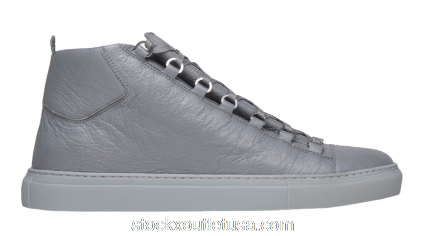 Outlet Balenciaga Arena High Iron Grey 483497WAY401423