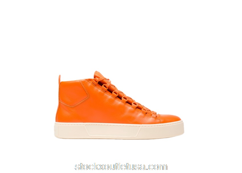 Outlet Balenciaga Arena High Orange 449678WAYN07500