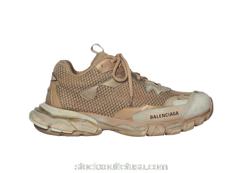 Outlet Balenciaga Beige Track.3 Beige 700875W3RF39897