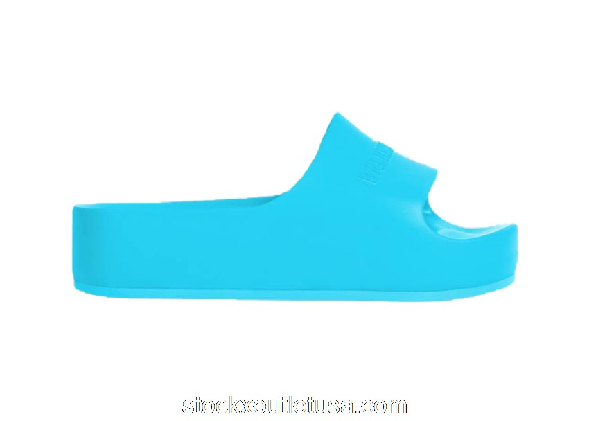 Outlet Balenciaga Chunky Slide Blue (W) 654315W1S894000