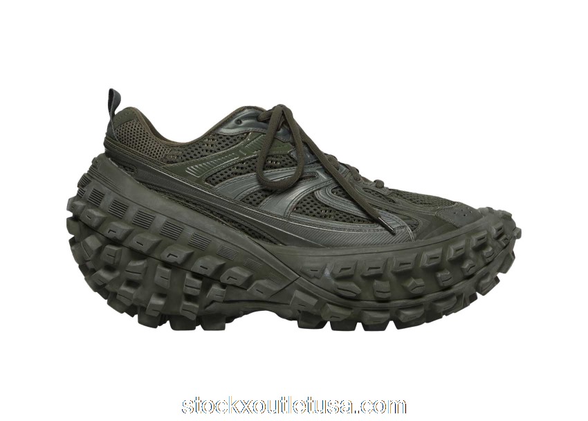 Outlet Balenciaga Defender Green 685613W2RA63000