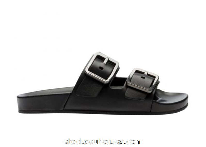 Outlet Balenciaga Mallorca Sandal Black (W) 656821WA2M61010