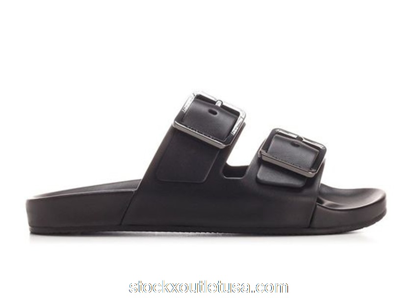 Outlet Balenciaga Mallorca Sandal Black 656839WA2M61010