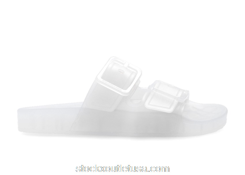 Outlet Balenciaga Mallorca Sandal Clear White (W) 656937W2DZ19998