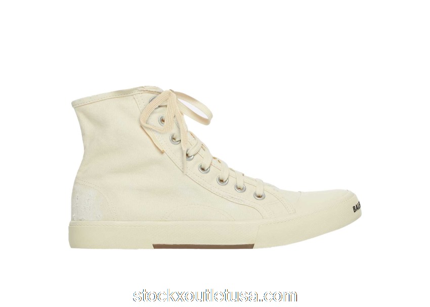 Outlet Balenciaga Paris High Top White 688752W3RC49090