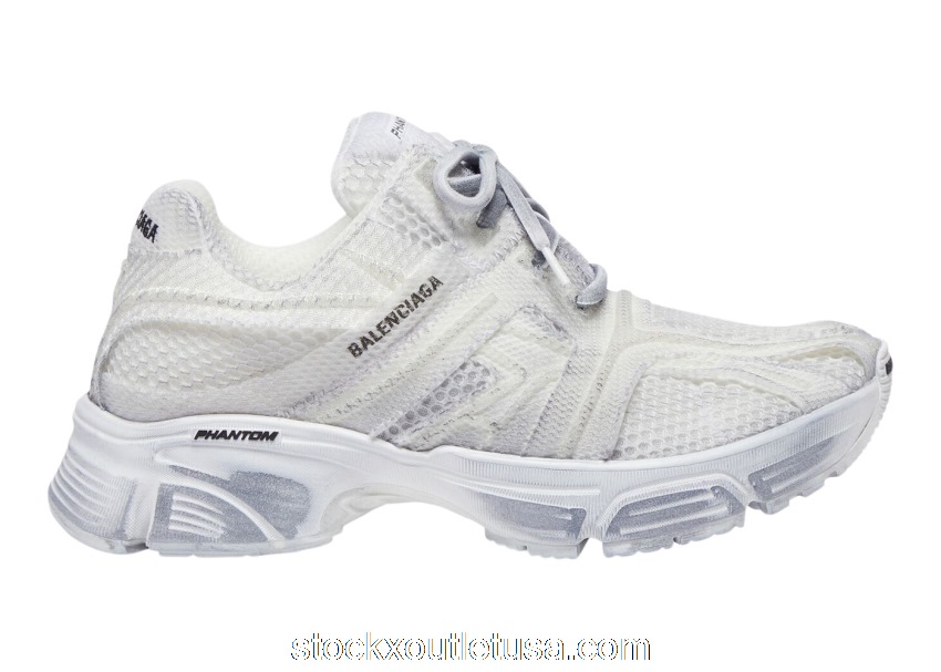 Outlet Balenciaga Phantom Washed White 678869W2E909000