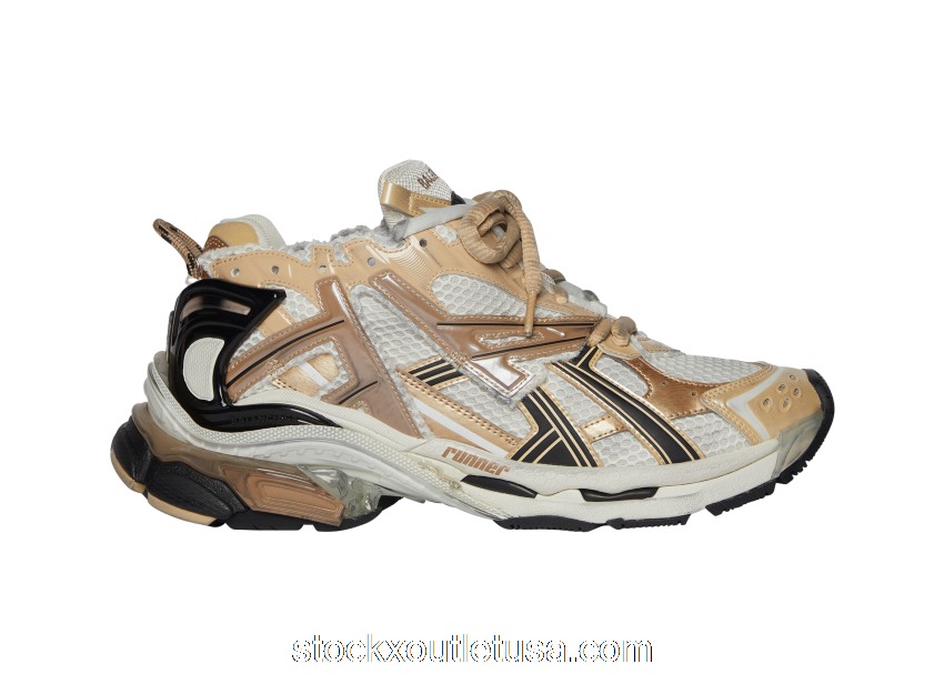 Outlet Balenciaga Runner Beige (W) 677402W3RB39891