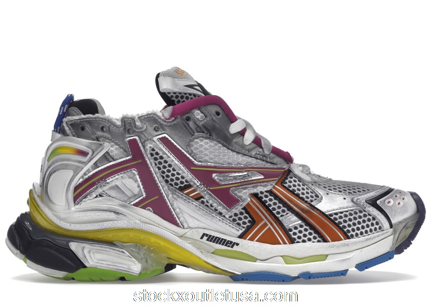 Outlet Balenciaga Runner Multicolor 677403W3RB68123