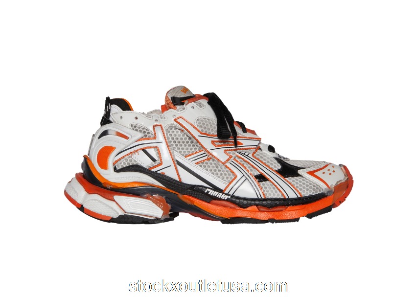Outlet Balenciaga Runner Orange (W) 677402W3RB79051