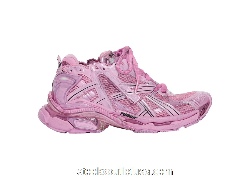 Outlet Balenciaga Runner Pink (W) 677402W3RB15000