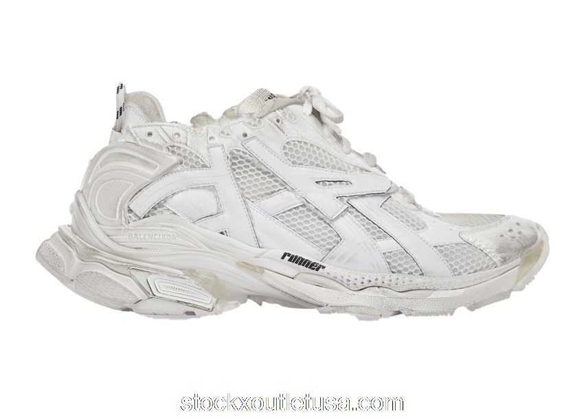 Outlet Balenciaga Runner White 656065W3RA19000