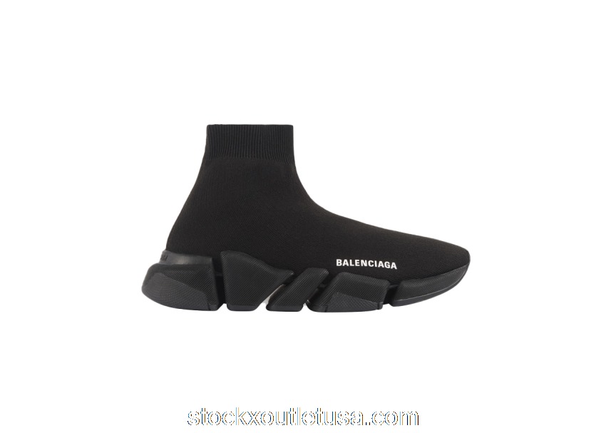 Outlet Balenciaga Speed 2.0 Black (W) 617196W17011013/617196W2DB11013