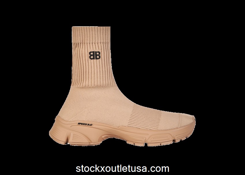 Outlet Balenciaga Speed 3.0 Beige 654532W2DN29710