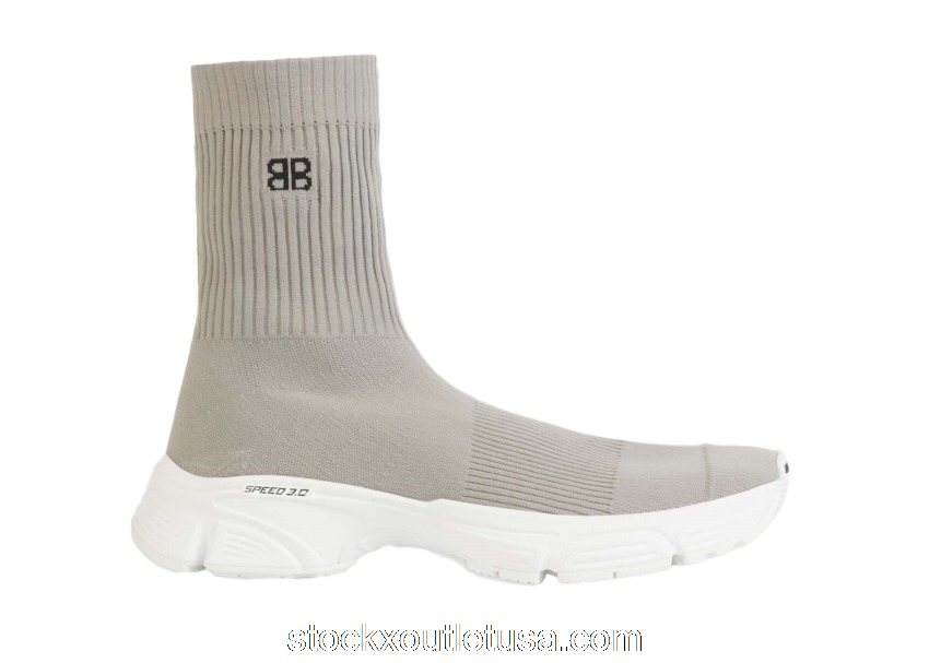 Outlet Balenciaga Speed 3.0 Grey White (W) 654466W2DN21510
