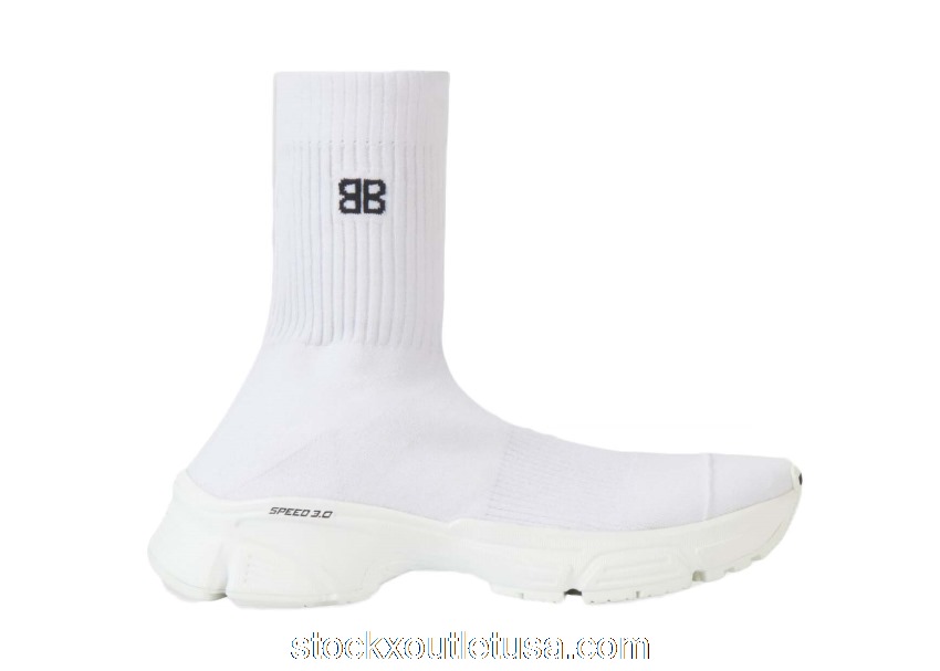 Outlet Balenciaga Speed 3.0 White (W) 654466W2DN29000