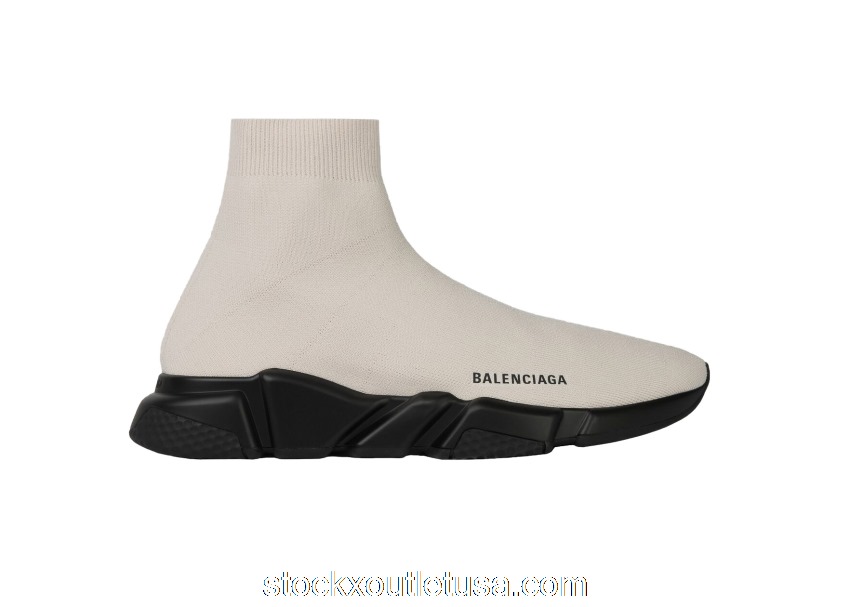 Outlet Balenciaga Speed Grey Black 645056W2DB19001