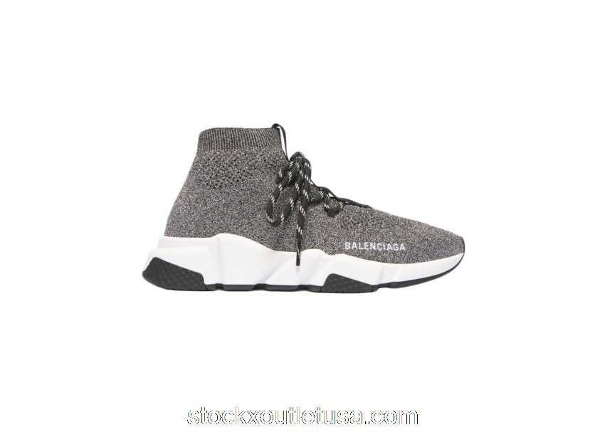 Outlet Balenciaga Speed Lace Up Cristal (W) 593699W06821064
