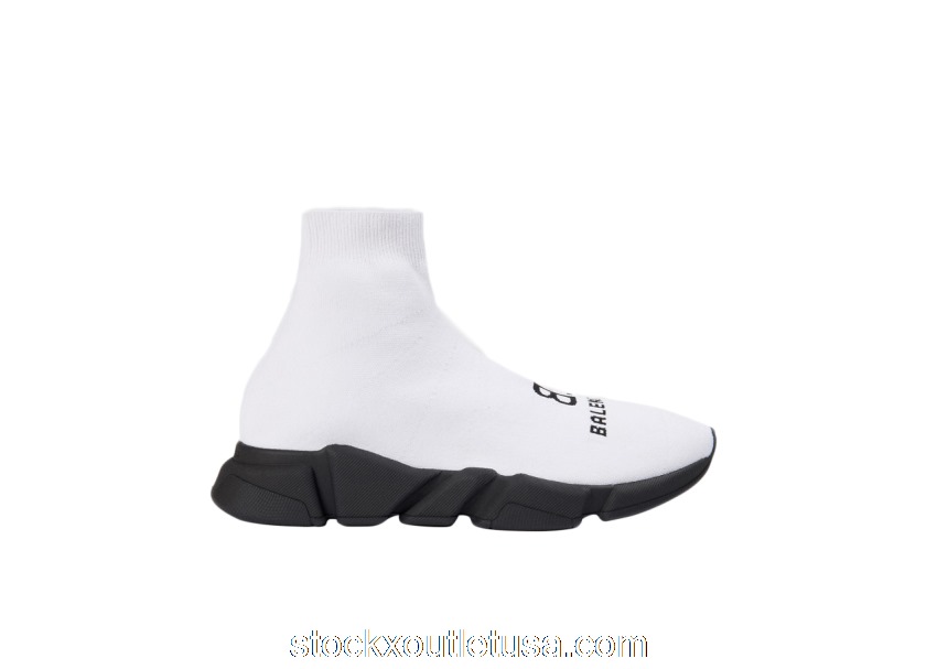 Outlet Balenciaga Speed Recycled White 617238W2A519010