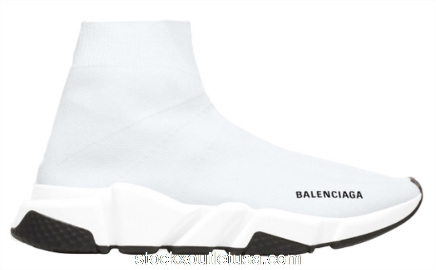 Outlet Balenciaga Speed Trainer Beige 2019 (W) 525712W05G09710