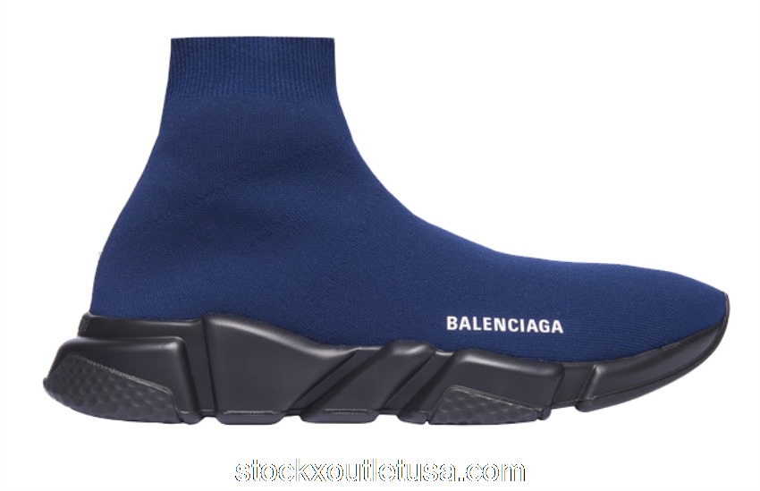 Outlet Balenciaga Speed Trainer Dark Navy 585009W05G04103