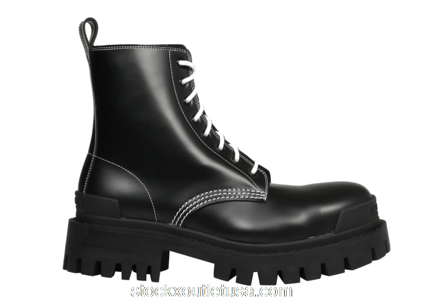 Outlet Balenciaga Stivaletti Strike Black (W) 590974.WA964