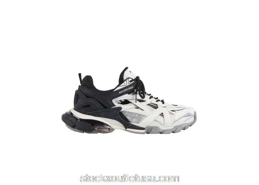 Outlet Balenciaga Track.2 Black White 568614W2GN31090