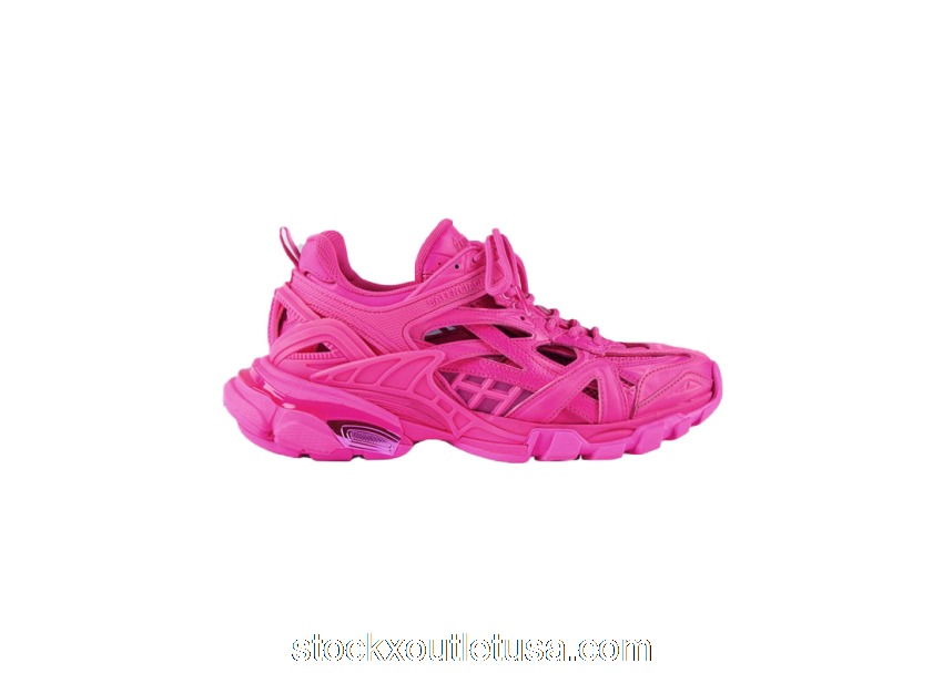 Outlet Balenciaga Track.2 Fluo Pink 568614W2FC15845