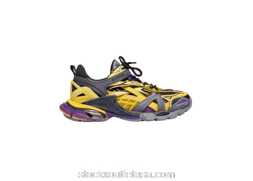 Outlet Balenciaga Track.2 Yellow Purple (W) 568615W2GN35164