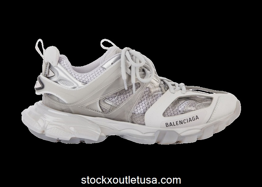 Outlet Balenciaga Track Clear Sole Grey (W) 647741W3BM41200