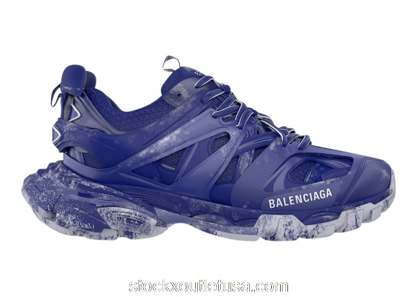 Outlet Balenciaga Track Faded Blue 542023W3CN24000
