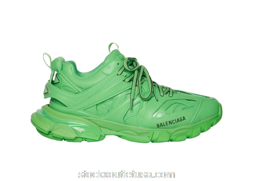 Outlet Balenciaga Track Green 542023W2FB53331